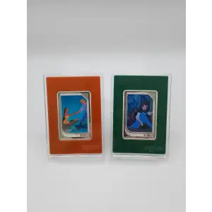 2025 Niue Disney Renaissance Trading Coins Mystery Set (Opened) - #083 Pocahontas / #062 Belle (6)