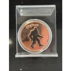 BIGFOOT COPPER 1 OZ ROUND COLORIZED