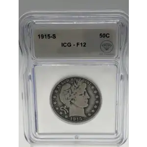 1915-S Barber Half Dollar ICG F12 IDC Verified (2)
