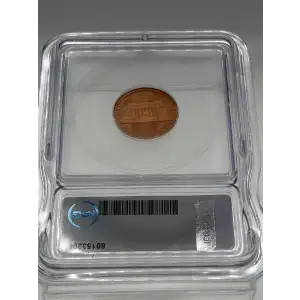 1960 Lincoln Memorial Penny ICG MS66 Red Large Date