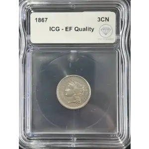 Three Cent Nickel 1865-1889
