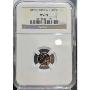 2009 Great Britain Gold 1/4 Sovereign