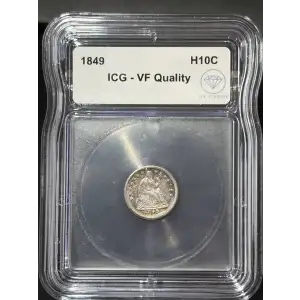 Half Dimes---Liberty Seated 1837-1873-Silver- 0.5 Dime (2)