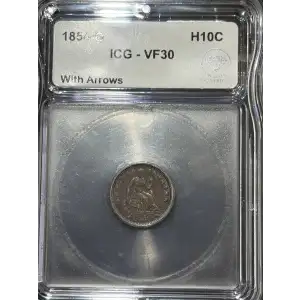 Half Dimes---Liberty Seated 1837-1873-Silver- 0.5 Dime (2)
