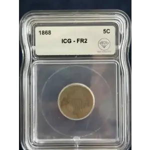 Nickel Five Cent Pieces-Shield 1866-1883 (2)