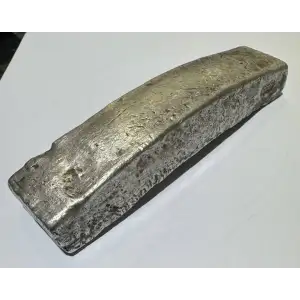 12.31 oz Tael Hand Poured Silver Ingot