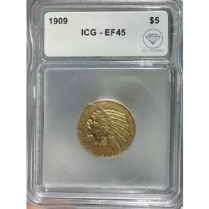 Half Eagles---Indian Head 1908-1929 -Gold- 5 Dollar (2)