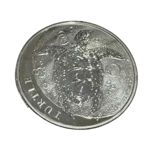 2014 Niue 1 oz Silver $2 Hawksbill Turtle (Milkspots) (3)