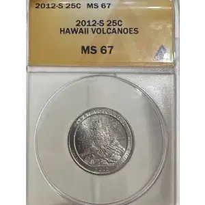 Silver America the Beautiful Hawaii Volcanoes National Park