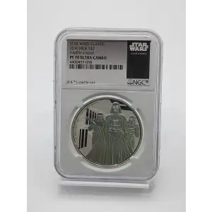 2016 Niue S$2 Star Wars Classic Coin PF70 UC - Darth Vader (2)