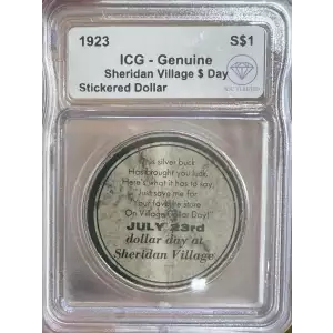 Peace Silver Dollar (2)