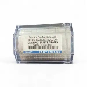 American Silver Eagle Roll