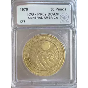Central America Gold 50 Peso