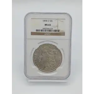 1898-O Morgan Silver Dollar NGC MS65 (2)