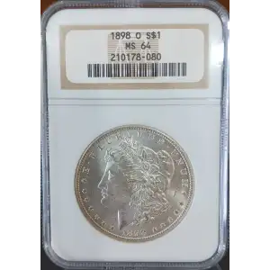 1898-O Morgan Dollar NGC MS64 (2)